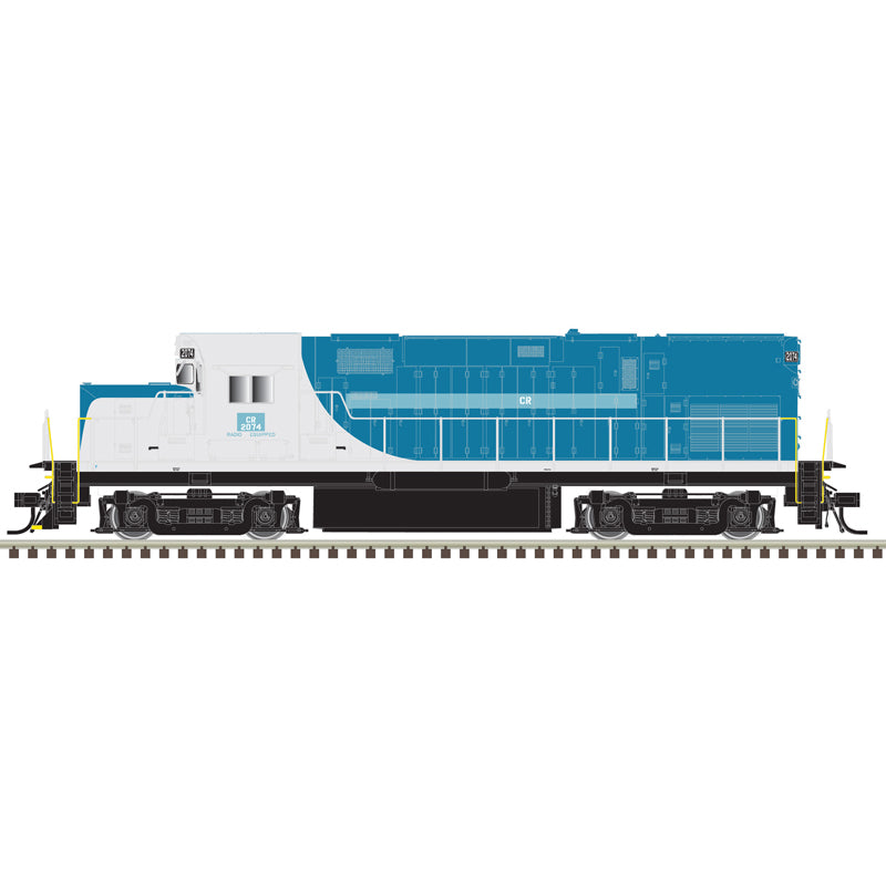 Atlas HO 10 004 738 - Master HO C420 Locomotive-Conrail (ex-LHR) Road Number 2073-Silver Model - Sound Ready