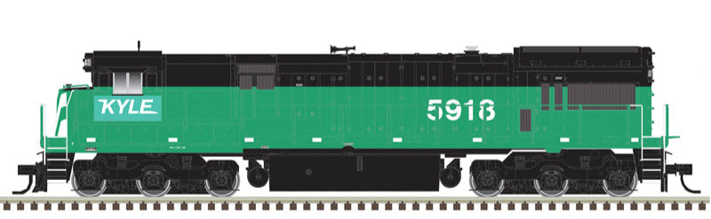 Atlas HO 10004769 - Master - Silver - U30C Diesel Locomotive "KYLE" #5322 (BN Patch)