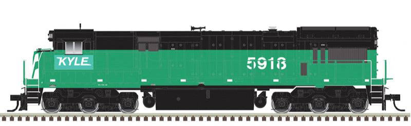 Atlas HO 10004770 - Master - Silver - U30C Diesel Locomotive "KYLE" #5918 (BN Patch)