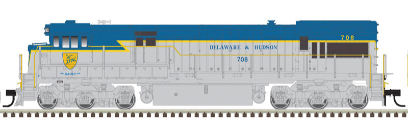 Atlas HO 10004773 - Master - Silver - U30C Diesel Locomotive "Delaware & Hudson" #710