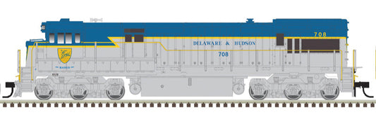Atlas HO 10004771 - Master - Silver - U30C Diesel Locomotive "Delaware & Hudson" #707