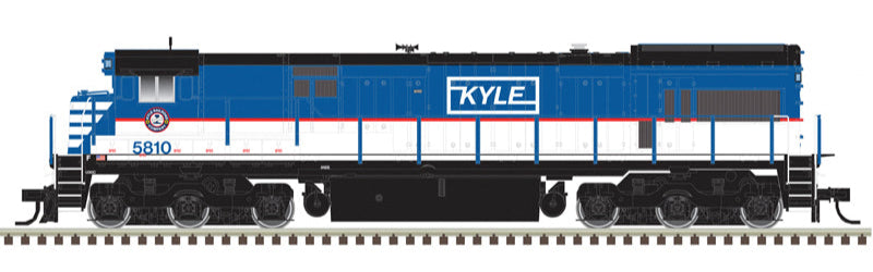 Atlas HO 10004789 - Master - Silver - U30C Diesel Locomotive "KYLE" #5810 (w/ ditch lights)
