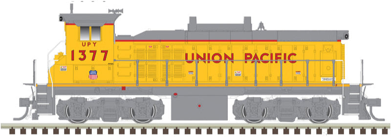 Atlas HO 10004870 - Master - Gold - MP15DC Diesel Locomotive "Union Pacific" #1382 (Yellow Sill)