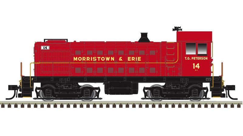 Atlas HO 10005017 - Master - Silver - S-4 Diesel Locomotive "Morristown & Erie" #14