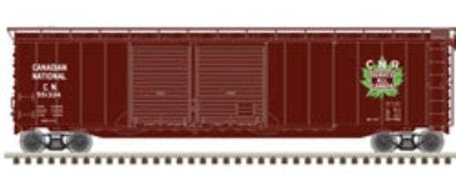 Atlas HO 20006572 - Master - 50' Postwar Double Door Boxcar "Canadian National" #551387