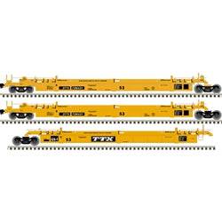 Atlas HO 20006621 - 53' Articulated Well Car "TTX" #728711