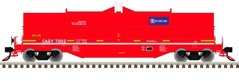Atlas HO 20007462 - Master - 42' Coil Steel Car "CAGY" (ServerCorr) #7008