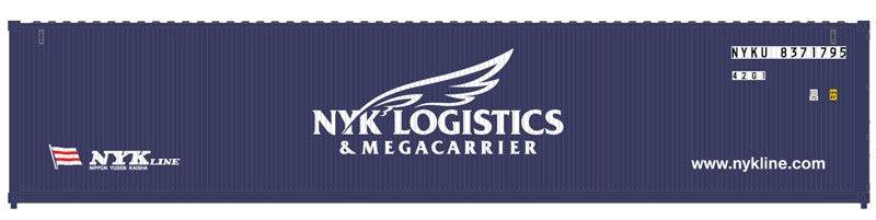 Atlas HO 20007469 - 40' Standard Height Containers "NYK Line" (NYKU) Set #1 (3-Pack)