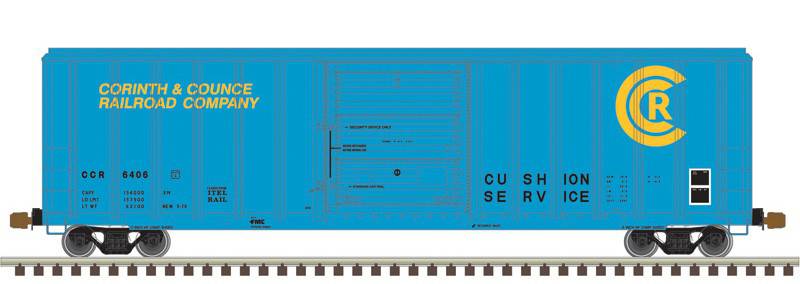 Atlas HO 20007594 - Master - FMC 5347 Single Door Box Car "Corinth & Counce" #6455