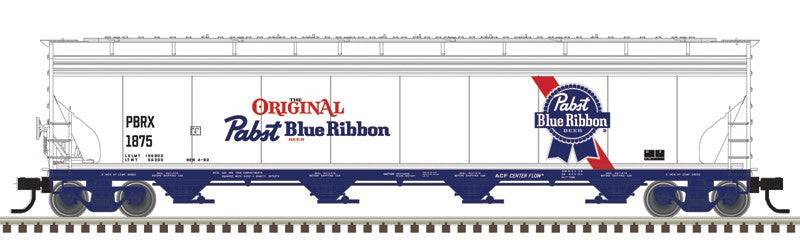 Atlas HO 20007682 - Master - 5748 Centerflow Covered Hopper Car "Pabst Blue Ribbon" #1899
