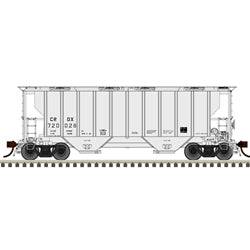 Atlas HO 20 007 691 - Master HO Protec 3000 Covered Hopper-Chicago Freight Car Leasing (CRDX) Road Number 720028