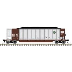 Atlas HO 20 007 706 - Trainman Aluminum Coal Gondola-BNSF Road Number 668527
