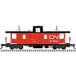 Atlas HO 20 007 784 - Master HO PSC Caboose-CN (White Corner Stripe) Road Number 79568