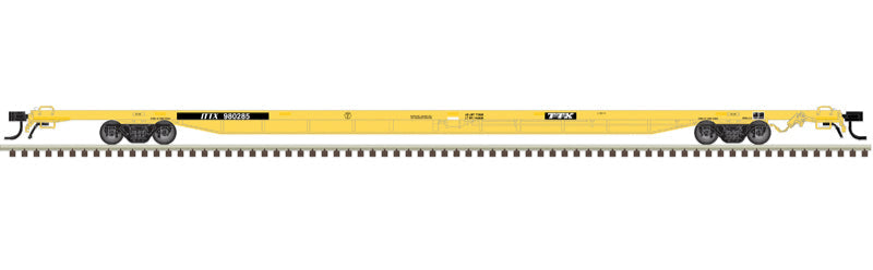Atlas HO 20007854 - Master - 89'4" Flat Car "Trailer Train" #982527 (ITTX)