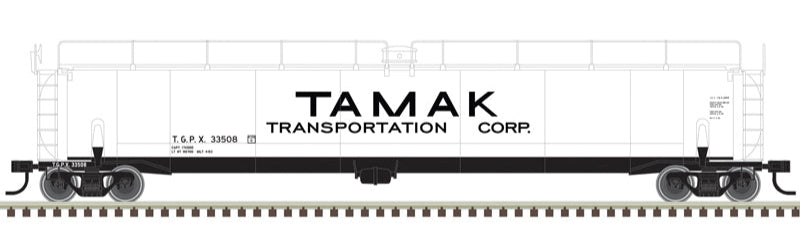 Atlas HO 20007878 - Master - 33,000 Gallon LPG Tank Car "Tamak Transportation Corp." #33503 (TGPX)