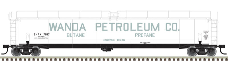 Atlas HO 20007892 - Master - 33,000 Gallon LPG Tank Car "Wanda Petroleum" #17017 (SHPX)