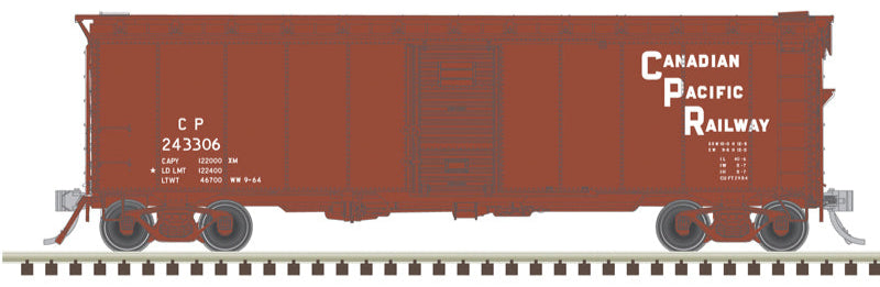 Atlas HO 20007898 - Master - Minibox Box Car "Canadian Pacific" #242857 (Stepped)