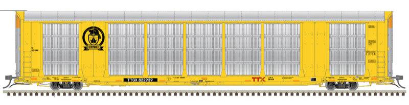 Atlas HO 20007913 - Master - Gunderson Multi-Max Auto Rack "Canadian Pacific Kansas City" #822939