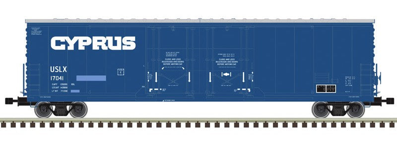 Atlas HO 20008091 - Master - 53' Evans Double Plug Door Boxcar "Cyprus" #17043 (USLX)