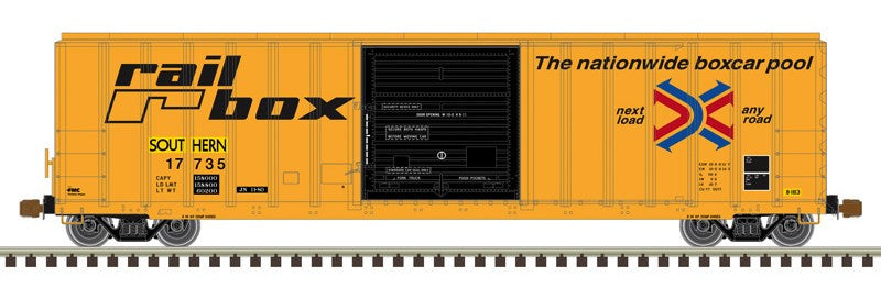 Atlas HO 20008126 - Master - FMC 5077 Single Door Boxcar "Southern" #17735 (ex-RBOX Patch)