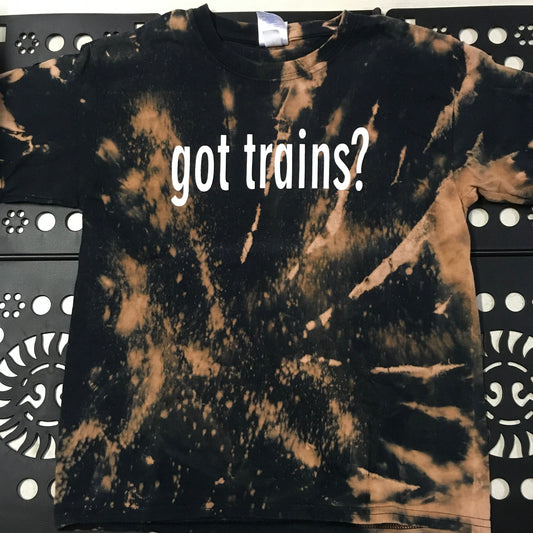 T-Shirt - "Got Trains" Youth (Tie-Dye)