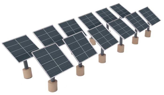 Walthers HO 949-4196 - SceneMaster - Rooftop Solar Panels (Kit)