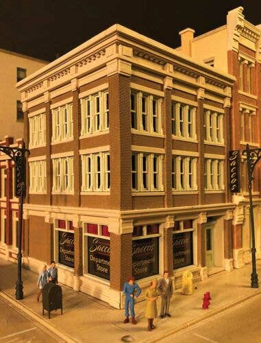 Lunde Studios HO P-36 - Saccos Department Store Resin Kit