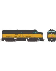 Rapido Trains HO 37580 - Alco FA-1 Diesel Locomotive "Burlington Northern" #4116 (Patched Ex-SP&S, yellow, Pullman Green)