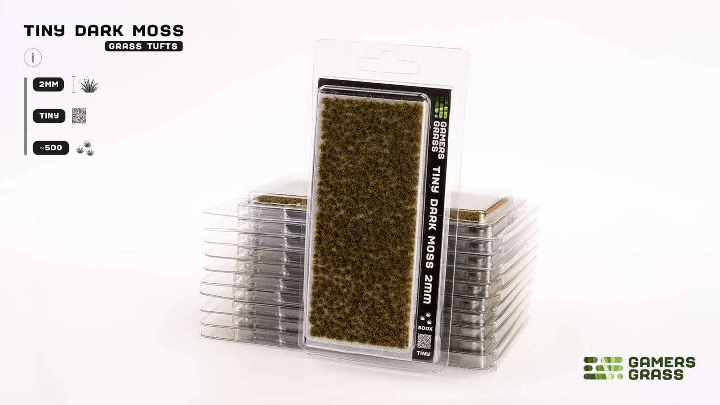 Gamers Grass GGTT-DM - Tiny Tufts - Dark Moss