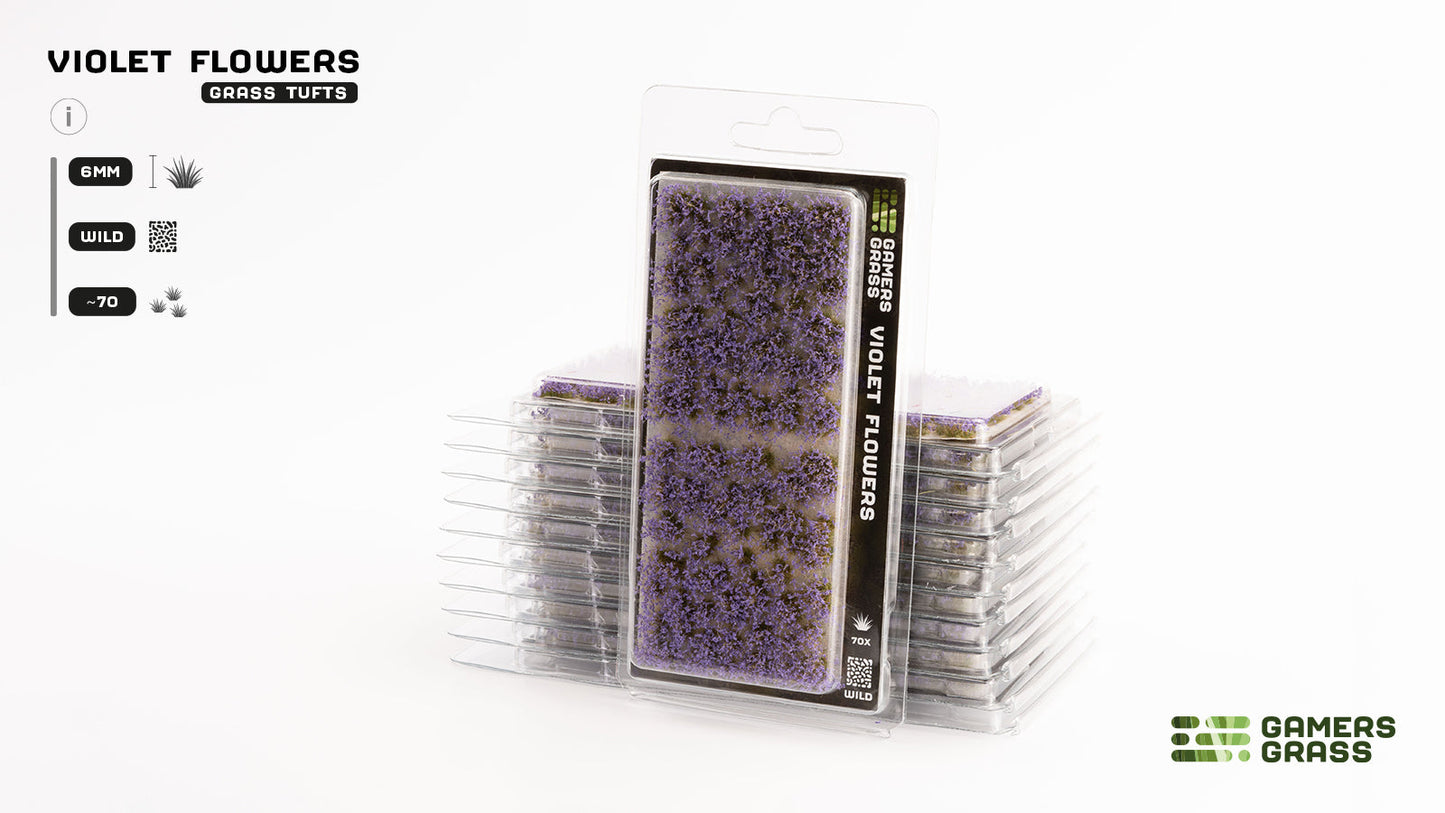 Gamers Grass GGF-VI - Violet Flowers