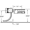 Kadee HO 33 - 30-Series - Plastic Couplers with Gearboxes - Short (1/4") Centerset Shank
