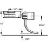 Kadee HO 33 - 30-Series - Plastic Couplers with Gearboxes - Short (1/4") Centerset Shank
