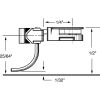 Kadee HO 35 - 30-Series - Plastic Couplers with Gearboxes - Short (1/4") Overset Shank