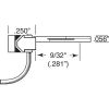 Kadee HO 142 - 140-Series - Whisker Metal Couplers with Gearboxes - Medium (9/32") Overset Shank