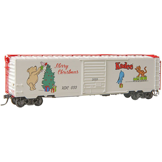 Kadee HO 6933 - 50' PS-1 2025 Christmas  Box Car "Winnie-the-Pooh and Friends" #033