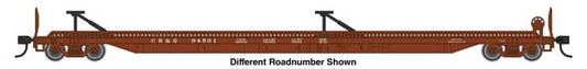 Walthers HO 910-5227 - Mainline - 75' Piggyback Flatcar "Chicago, Burlington & Quincy" #94507