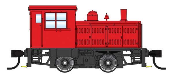 Walthers HO 910-20017 - Mainline - Plymouth ML-8 Industrial Switcher Diesel Locomotive   (DCC Only)