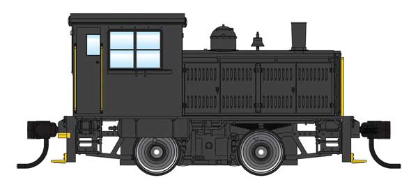 Walthers HO 910-20019 - Mainline - Plymouth ML-8 Industrial Switcher Diesel Locomotive   (DCC Only)