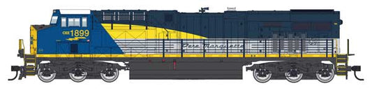 Walthers HO 910-10227 - Mainline - GE ES44AC Evolution Series GEVO Diesel Engine "CSX" #1899 (Pere Marquette & Ohio Heritage) Standard DC