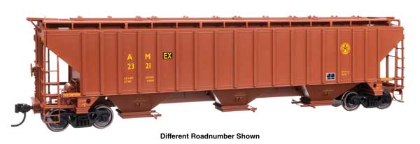 Walthers HO 910-49063 - Mainline - 57' Trinity 4750 3-Bay Covered Hopper "Allied Enterprises" #2336