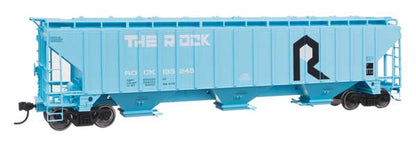Walthers HO 910-49065 - Mainline - 57' Trinity 4750 3-Bay Covered Hopper "Rock Island" #133254