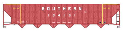Walthers HO 910-56366 - Mainline - 73' Greenville 7,000 Cubic Foot Wood Chip Hopper "Southern" #134151 (brown)