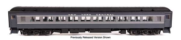Walthers HO 920-42737 - Proto - 82' Pullman-Built Heavyweight Paired-Window Lighted Coach Passenger Car "New York Central" #743
