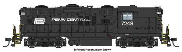 Walthers HO 920-17607 - Proto - EMD GP9 High Nose Diesel Locomotive "Penn Central" #7267  (w/DCC/Sound)
