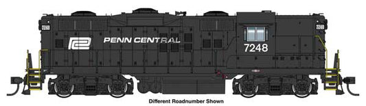 Walthers HO 920-17704 - Proto - EMD GP9 High Nose Diesel Locomotive "Penn Central" #7257  (Standard DC)