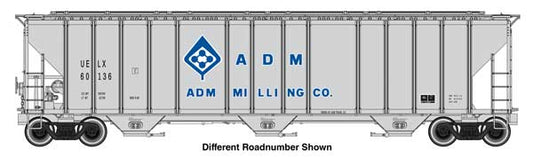 Walthers HO 920-106173 - Proto - 55' Evans 4780 Covered Hopper "ADM-Milling" #60211 (UELX)