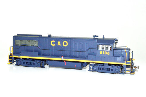 Bowser HO 25129 - Executive - U25B Diesel Locomotive "Chesapeake & Ohio" #8106 (Phase IIa) w/DCC/Sound