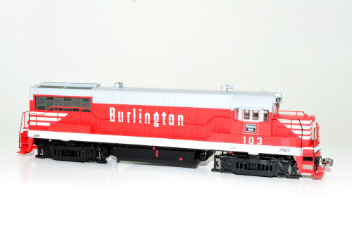 Bowser HO 25133 - Executive - U25B Diesel Locomotive "Chicago, Burlington & Quincy" #100 (Phase IIb) w/DCC/Sound