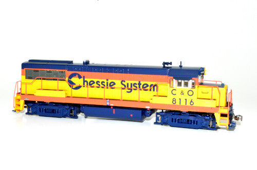 Bowser HO 25138 - Executive - U25B Diesel Locomotive "Chessie System" #8113 (Chesapeake & Ohio) Phase IIa (w/DCC/Sound)