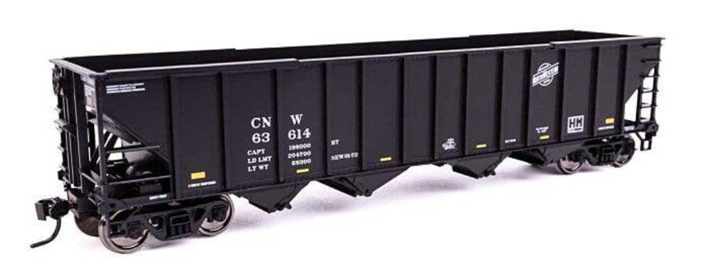 Walthers HO 910-57804 - Mainline - 50' 100-Ton 4-Bay Hopper "Chicago & North Western" #63614